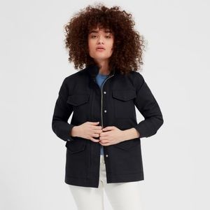 Everlane modern utility jacket black size S